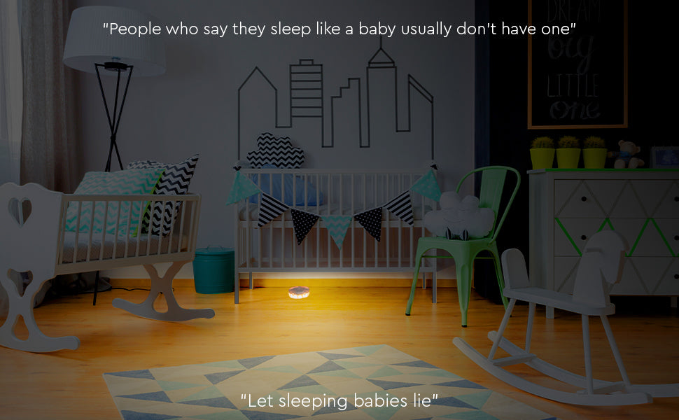 LitThis in nursery - perfect for parents checking on sleeping babies